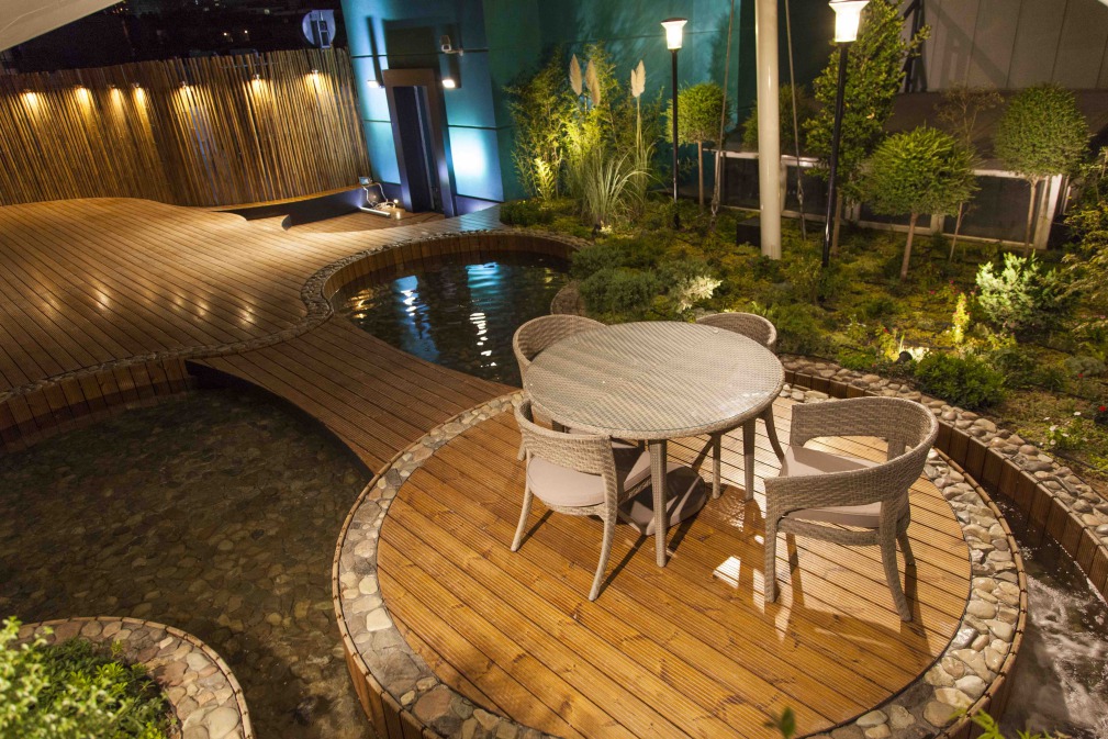 پروژه روف گاردن ظفر 