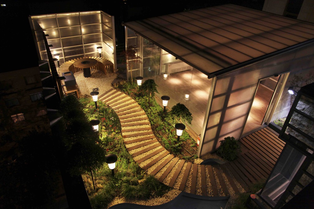 پروژه روف گاردن ناهید