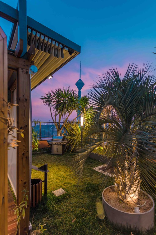 روف گاردن شهرک غرب